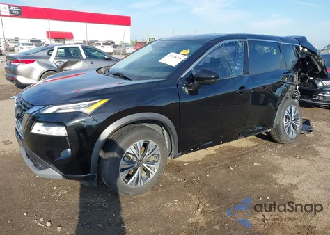 2021 Nissan Rogue Sv Fwd из США, поврежденный, VIN 5N1AT3BA4MC779633